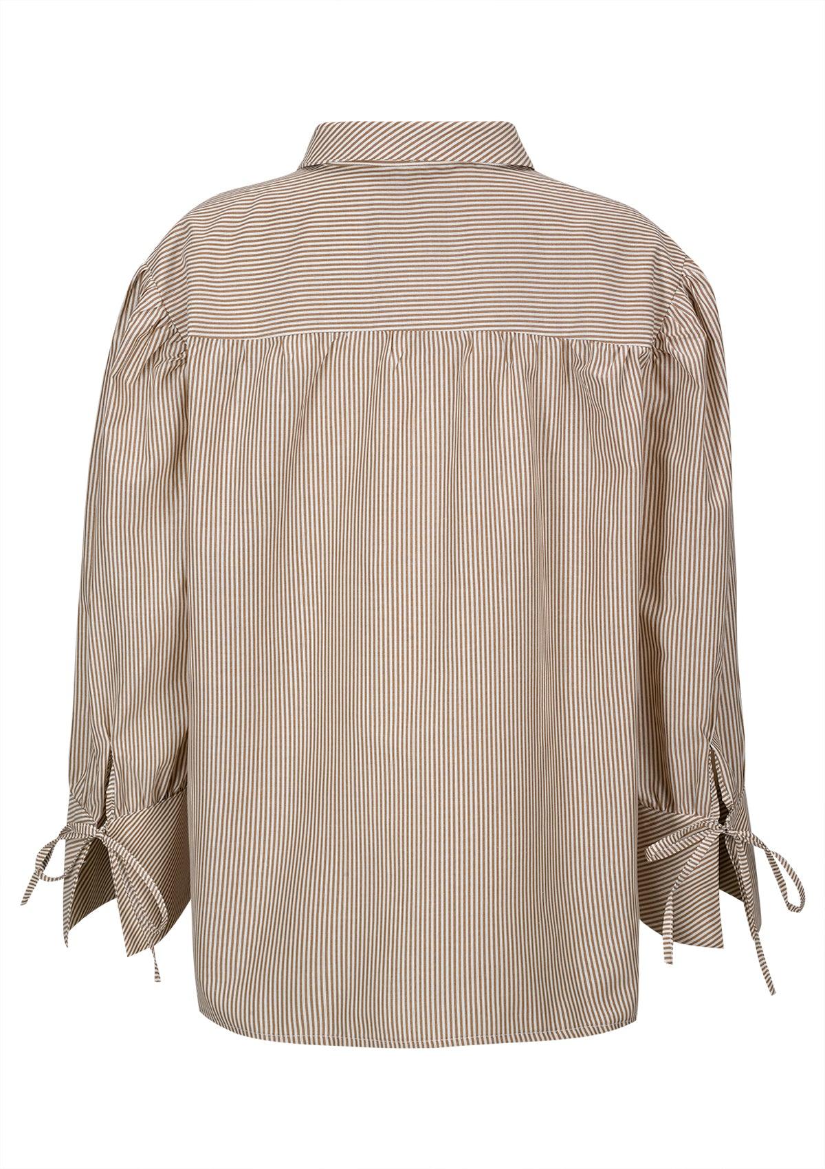 EMMA SHIRT COFFEE - Mirah Maja
