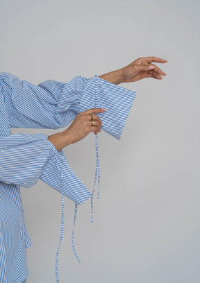 EMMA SHIRT BLUE - Mirah Maja